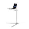 ADBWEKKF UP-8T Multifunction 3in1 Computer Floor Stand for All Laptop/Tablet PC/Smartphone Holder Height/Angle Adjustable with Mouse Tray(UP-8T-WHITE) view 1
