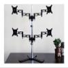 ADBWEKKF Aluminum Alloy Desktop Stand 4 Screen Monitor Holder Full Motion TV Mount Bracket view 2