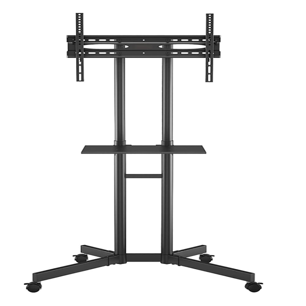 ADBWEKKF 32-70 Inch LCD LED Plasma TV Mount Floor Stand TV Carts Trolley with DVD Holder