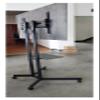 ADBWEKKF 32-70 Inch LCD LED Plasma TV Mount Floor Stand TV Carts Trolley with DVD Holder view 4