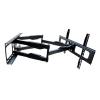 ADBWEKKF DL-D-A64L 60kg 70" 65" 600x400 Retractable Heavy Duty Swing Double Arm LCD Bracket Swing Tv Wall Mount view 1