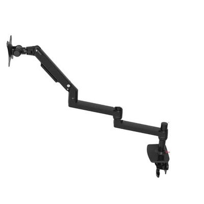 ADBWEKKF DL-8013II Load 3-11kg 17-38" LCD Screen Desktop Monitor Stand Full Motion Mechanical Spring Arm Aluminum Monitor Bracket(170MM Black)