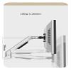 ADBWEKKF DL-8013II Load 3-11kg 17-38" LCD Screen Desktop Monitor Stand Full Motion Mechanical Spring Arm Aluminum Monitor Bracket(170MM Black) view 3