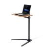 ADBWEKKF UP-8T Multifunction 3in1 Computer Floor Stand for All Laptop/Tablet PC/Smartphone Holder Height/Angle Adjustable with Mouse Tray(UP-8T-WOOD) view 1