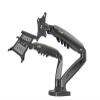 ADBWEKKF F160 10-17.3" Laptop Mount 360 Rotate 10-27" Air Press Full Motion Gas Strut LCD Tv Table Screen Stand Monitor(Version 1) view 1