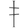 Adjustable Wall-Mounted Swivel & Tilt TV Stand, Rotating LCD TV Frame with Partition Rack, Versatile Ceiling Mount Bracket (170-205cm) for Optimal Viewing Experience view 1