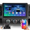 10.2 Inch(4Ram 64Rom) 5GWiFi Car Radio Stereo Upgrade Replacement for Chevy Silverado 2007-2013 GMC Sierra Yukon Android 13,CarPlay/Android Auto/FM/AM/RDS/1080P Backup Camera/BT5.4 view 1