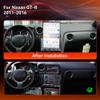 Lizpofly 14.4 Inch HD Touch Screen Car Radio for Nissan GT-R 2011 2012 2013 2014 2015 2016 Upgrade Tesla Style Wireless Carplay Android Auto Head Unit Multimedia Car Player GPS Navigation view 2