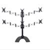 ADBWEKKF with Big Base 10-27" Six Screen Table Mount LCD Tv Stand Full Motion Height Adjustable Monitor Desk Support Bracket LCD Holder(Small one) view 1