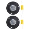 1Pair 3inch 30W 74mm 25Core Silk Film Domes Tweeter Speakers for Superior Trebles Sound view 1
