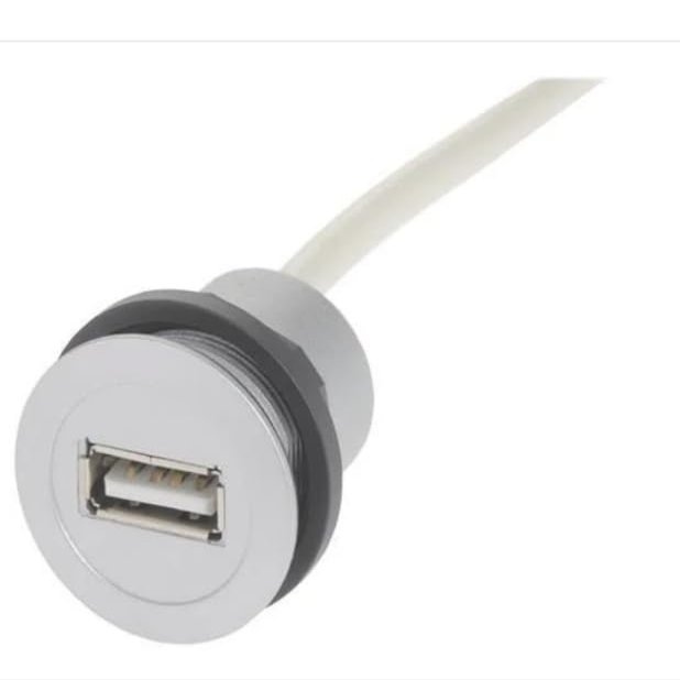 09454521923, USB Cables/IEEE 1394 Cables har-Port USB 2.0 A-A PFT 2,0m Cable