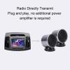MAVIS LAVEN 2 Inch Car Midrange Speaker, Auto Midrange Speaker Vehicle 220W Peak Power Aluminum Alloy Clear Stereo Sound with 360 Surround view 4