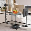 360 Video Photography Turntable, Angle Adjusted, Rotating Platform Camera Slider for Commercial Video, Food Shooting, Product Photography (Manual) view 1