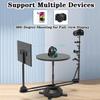 360 Video Photography Turntable, Angle Adjusted, Rotating Platform Camera Slider for Commercial Video, Food Shooting, Product Photography (Manual) view 4