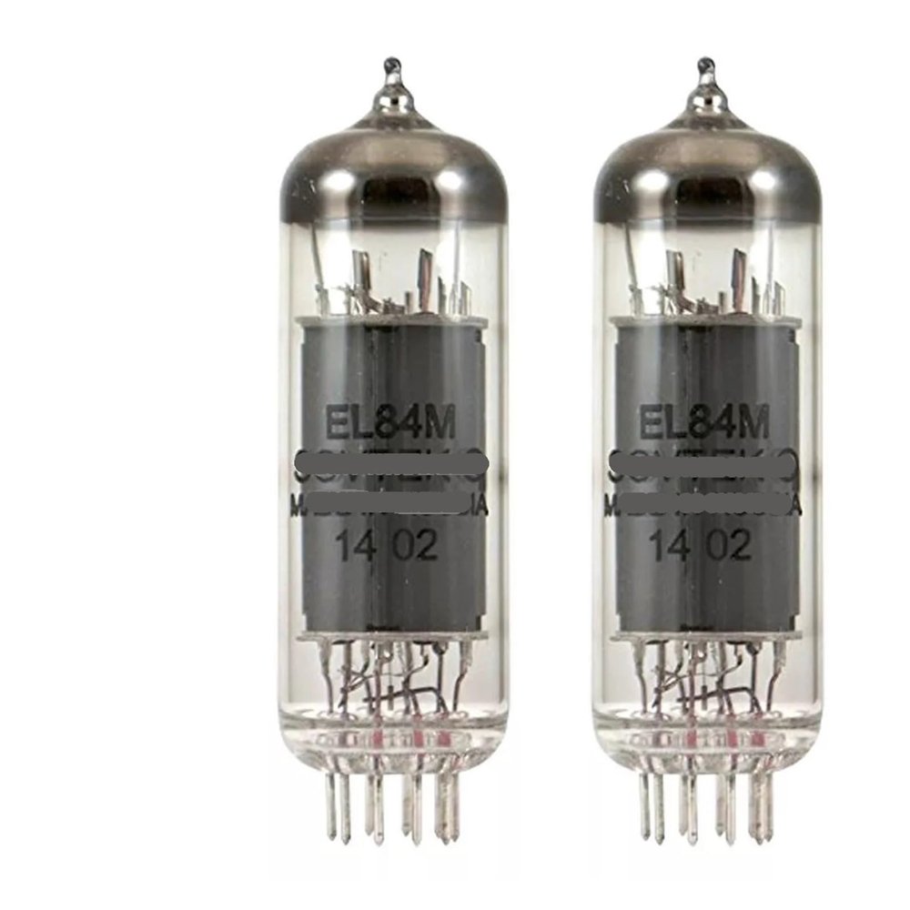 2 Pcs Current Matched Pair 2X EL84M / 6BQ5WA = 7189 Tube-