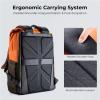 Camera Backpack Travel Photography Bags Large Capacity Camera Case With Tripod Side Rain Cover(Orange) view 3