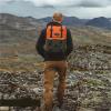 Camera Backpack Travel Photography Bags Large Capacity Camera Case With Tripod Side Rain Cover(Orange) view 4