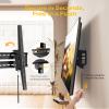 monTEK 15Full Tilting TV Wall Mount for 50-100 inch Large TVs up to 220 LBS & 900x600mm Vesa, Effortless Tilt & Lock Heavy Duty TV Wall Mount Fits 32/24/18/16 Wood Studs TM1005W-LT view 4