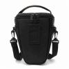 1PC Nylon Triangle Black Camera Bag Backpack Shoulder Strap SLR Case For SLR DSLR view 1
