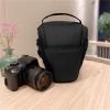 1PC Nylon Triangle Black Camera Bag Backpack Shoulder Strap SLR Case For SLR DSLR view 2