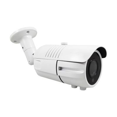 JUCFRDNJ 5MP Analog CCTV Camera 4-in-1 (TVI/AHD/CVI/CVBS) Bullet Outdoor Surveillance Camera IP67 Waterproof 2.8-12mm Manual Lens(2MP and Power_PAL)