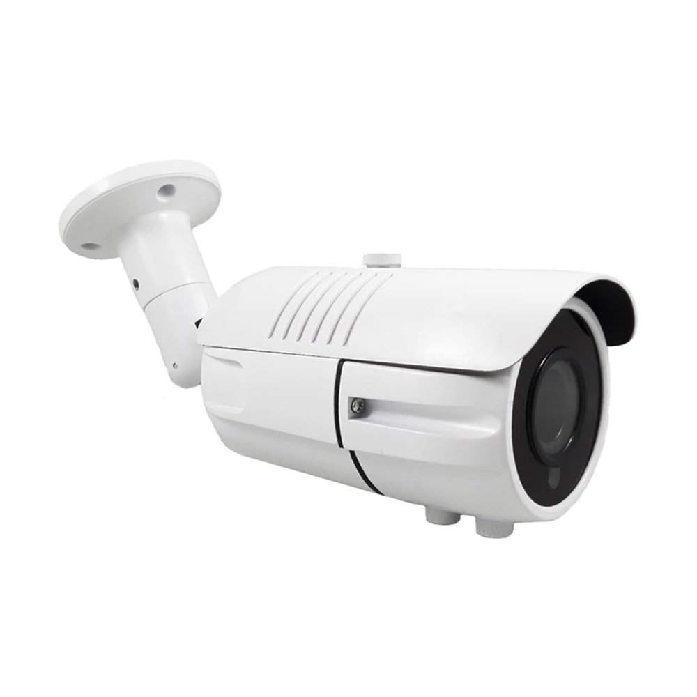 JUCFRDNJ 5MP Analog CCTV Camera 4-in-1 (TVI/AHD/CVI/CVBS) Bullet Outdoor Surveillance Camera IP67 Waterproof 2.8-12mm Manual Lens(2MP and Power_PAL)
