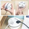 Upgrade Retractable Universal Power Strip, Travel Charger for Multiple Devices, Small Portable Desk Charging for Charging Home, Travel, Business, Office (Three-pronged Plug,1.8M) view 4