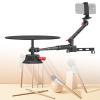 360 Degree Spinner, Photography Turntable, Rotating Camera Slider, Spinning Photo Video Booth, Spin Table Platform for Product Commercial Photography, Slow Motion view 1
