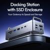 ULANZI QT03 10-in-1 USB-C Docking Station Compatible with Mac mini M4 & Pro view 2