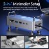 ULANZI QT03 10-in-1 USB-C Docking Station Compatible with Mac mini M4 & Pro view 3