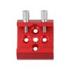 Astronomical Telescope Dovetail Base, Finder Scope Mount Bracket 1/4 Thread Aluminum Alloy Adapter Plate with Thumbscrew Locks, 40 * 44 * 16mm(Red) view 1