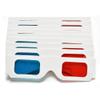 KALLORY 50pcs 3D Eye Glasses Paper-framed Stereo Glasses Lens Eyewear Movie Theater view 3