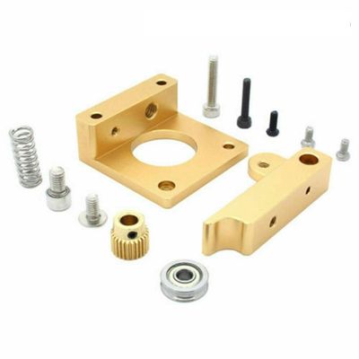 2-Type MK8 Extruder Metal Block Right Hand for 1.75mm Filament 3D Printer