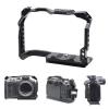 Camera Cage With 1/4 3/8 Threaded Holes Multiple Cold Shoe Mounts For DSLR Cameras Accessory Attachment view 2