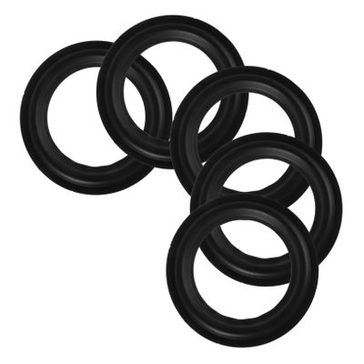 ERINGOGO 5pcs Rubber Speaker Edge Rings Surround Replacement Parts for Easy Installation Weather Resistant Design for Improved Sound Clarity Various Environments