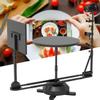 Photography Turntable, 360 Photo Booth Video Equipment, Panoramic Photography Platform, Spinning Camera Slider for Product Photography, Commercial Video (Electric) view 1