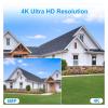 JUCFRDNJ 8MP POE IP Camera Outdoor Security 4K Video Surveillance Turret Camera Motion Detection P2P View Built-in Mic(Only 8mp Camera) view 2