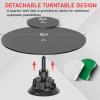 Erxewim 360 Video Camera Rig, Panoramic Rotating Platform, Manual Camera Rotating Slider, Camera Booth Video Camera Product Shot for Commercial Video/Photography view 4