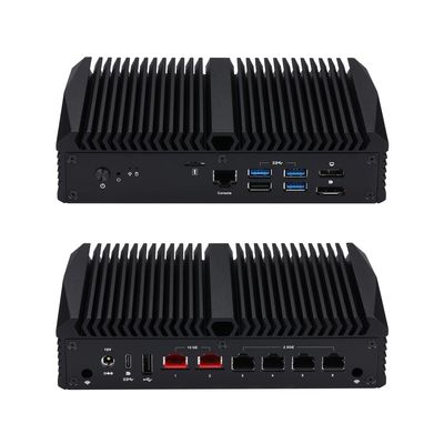Qotom Micro Firewall Q10932H6 Core i3-N305 Processor,up to 3.80 GHz 8G DDR5 RAM 256G M.2 SSD -4x2.5 Gigabit LAN,2x10 Gigabit LAN,Fanless,Win10/Linux 24/7