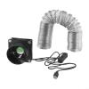 Compact USB Exhaust Fan For Clean Air, Suitable For Various Environments(Fan plus 6m pipe) view 2