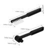 Toyvian 3pcs Bristles for Dual Use Stylus and Record Cleaning Static Design for Enhanced Audio Clarity and Dust Protection view 2