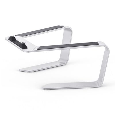 tanyunji001 Laptop Stand, Aluminum Laptop Stand for Desk, Cooling Riser for 10-15.6" Laptops,Office Desk Accessories(Silver)