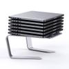 tanyunji001 Laptop Stand, Aluminum Laptop Stand for Desk, Cooling Riser for 10-15.6" Laptops,Office Desk Accessories(Silver) view 4