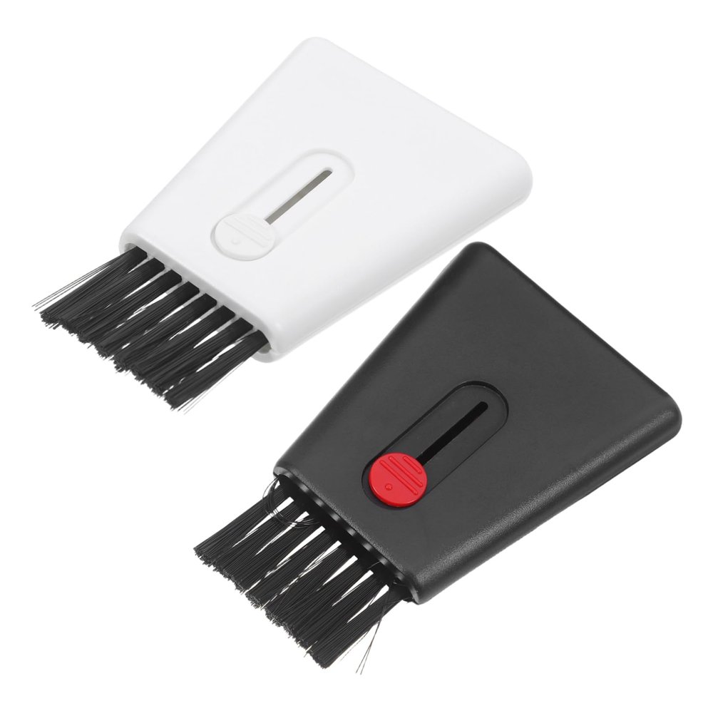 UKCOCO 2pcs Telescopic Screen Cleaning Brush Set Multi-Functional Keyboard and Electronics for Laptop Phone and Monitor