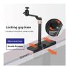 yanzhuen001 Projector Bracket Projector Stand Behind Bed Sofa Metal Holder Table Side Projector Holder Wall Mount Retractable Bracket Universal Support for Home and Office projectors view 3