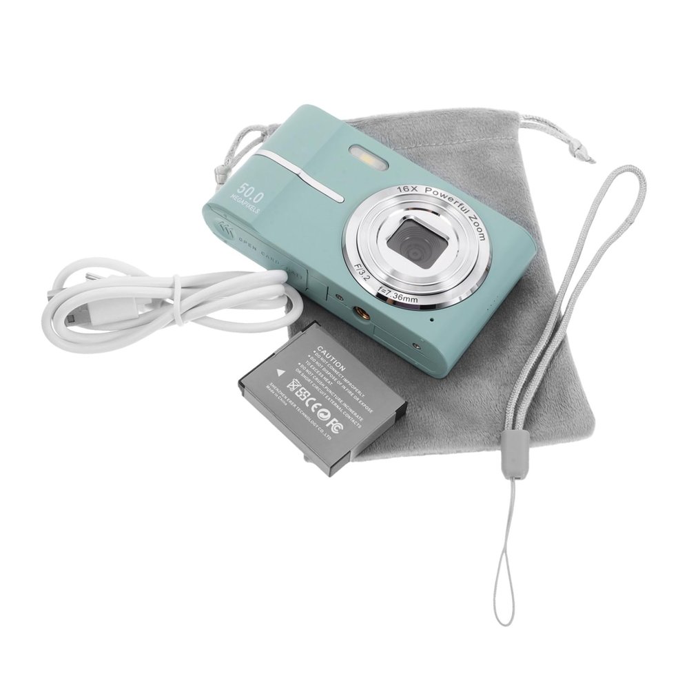 STOBOK 1 Set Digital Camera - Mini Camera with 16x for Family Photography Compact and Portable for Travel and Parties Easy to Use All Ages