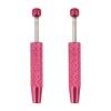 Tinoaly 2pcs Jewelry Grabber Tool, Piercing Ball Grabber Reacher Jeweler Pick Up Tool for Changing Jewelry 4-Claw Tweezers for Diamond Gem Electronic Component (Rose Red) view 1
