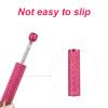 Tinoaly 2pcs Jewelry Grabber Tool, Piercing Ball Grabber Reacher Jeweler Pick Up Tool for Changing Jewelry 4-Claw Tweezers for Diamond Gem Electronic Component (Rose Red) view 4