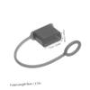 jojofuny 30pcs USB Port Cover Silicone Dust Plugs for Computer Charging Cable Protection Easy Installation Black Caps for USB Ports Headphones and Electronics view 2