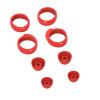 Red Silicone Earbud Cover for Samsung Galaxy Buds Sports Headphone b view 1